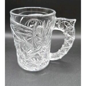 Batman Forever McDonald's Glass Mug 1995 DC Comics Batman Forever Cup